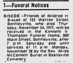 Mildred H. Biscoe